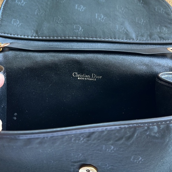 Christian Dior vintage purse / shoulder bag CD black - Picture 5 of 8
